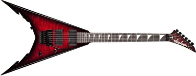 Jackson Corey Beaulieu Artist Serisi USA KV6 Abanoz Klavye Trans Red Hard Case Elektro Gitar