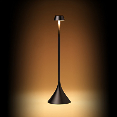 LEXON Steli Shade Led Masa Lambası Metalik Gri