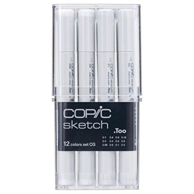 COPIC Sketch 12'li Set Cool Grey Tones