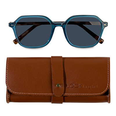 LOOKLIGHT Kenzie Indigo Amber Smoked Gözlük
