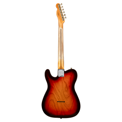 Fender Custom Shop B2 1958 Telecaster Journeyman Relic Wide Fade 3 Ton Sunburst Elektro Gitar