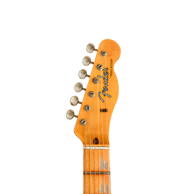 Fender Custom Shop B2 1958 Telecaster Journeyman Relic Wide Fade 3 Ton Sunburst Elektro Gitar