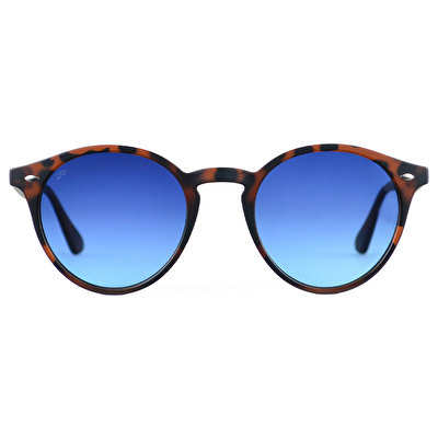 LOOKlight Letoon Matte Chocolate Blue Degrade Gözlük