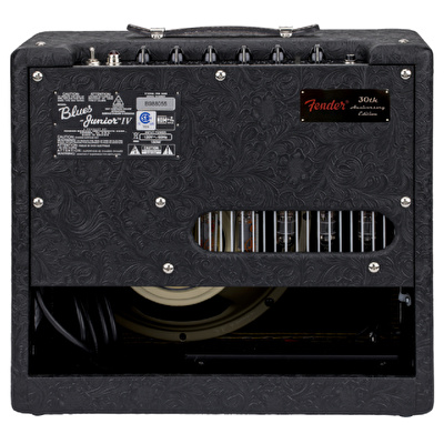 Fender 30th Anniversary Blues Junior IV Celestion G12M-65 Creamback Black Western Elektro Gitar Amfisi