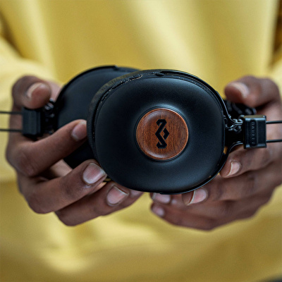 House Of Marley Positive Vibration Frequency Black Kablosuz Kulak Üstü Kulaklık