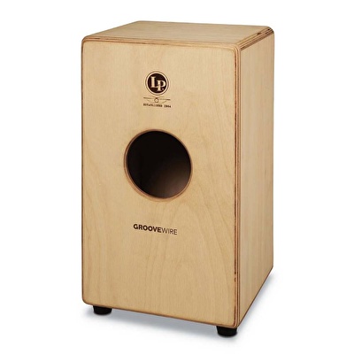 LATIN PERCUSSION LP1427W Baltic Birch Groove Wire Cajon