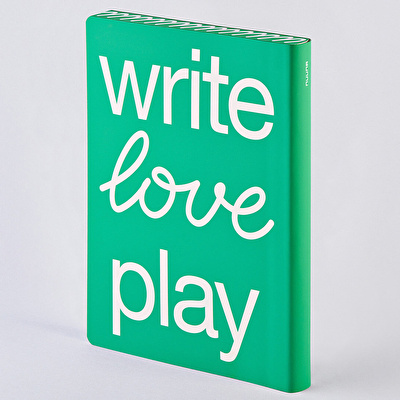 NUUNA Graphic L – Write Love Play Defter