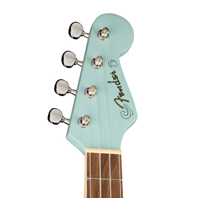 Fender Avalon Ceviz Klavye Daphne Blue Tenor Ukulele