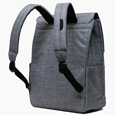 HERSCHEL City Backpack - Raven Crosshatch - OS Çanta