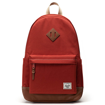 HERSCHEL Heritage™ Backpack Red Ochre/Tan/White Stitch Çanta
