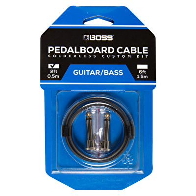 BOSS BCK-2 2 Konnektör 0.5m Pedalboard Kabloları