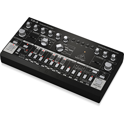 BEHRINGER TD-3-BK Analog Bass Line Synthesizer (Siyah)