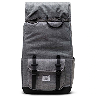 HERSCHEL Lite America Mid Backpack - Raven Crosshatch - OS Çanta