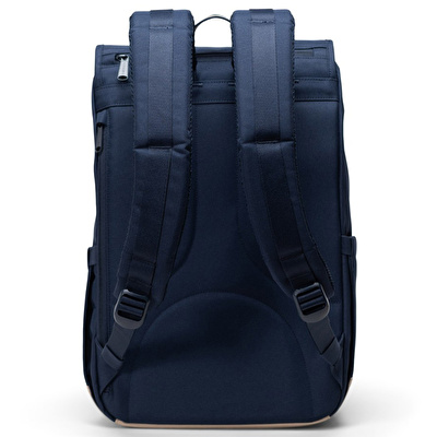 HERSCHEL Lite America™ Mid Backpack Black Iris/Red Ochre/Twill Çanta