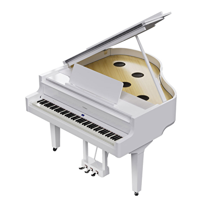 ROLAND GP-9M-PW Parlak Beyaz Kuyruklu Dijital Piyano
