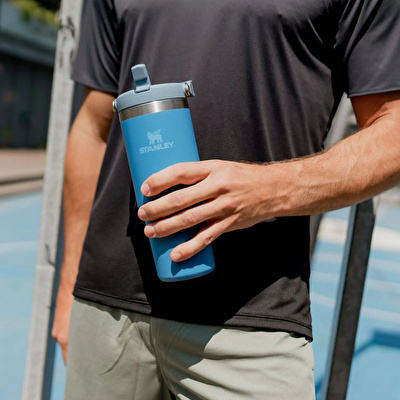 STANLEY The IceFlow Flip Straw 2.0 Tumbler 0.89L / 30oz Cherry Blossom