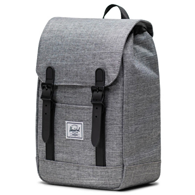 HERSCHEL Herschel Retreat™ Mini Backpack Raven Crosshatch Çanta