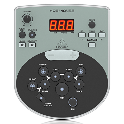 BEHRINGER XD8 USB 8 Parça Elektronik Davul Seti