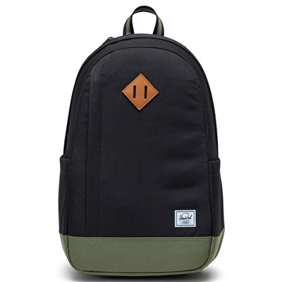 HERSCHEL Seymour Backpack Black/Four Leaf Clover Çanta
