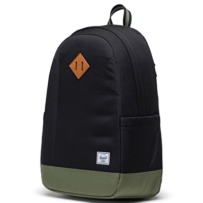HERSCHEL Seymour Backpack Black/Four Leaf Clover Çanta