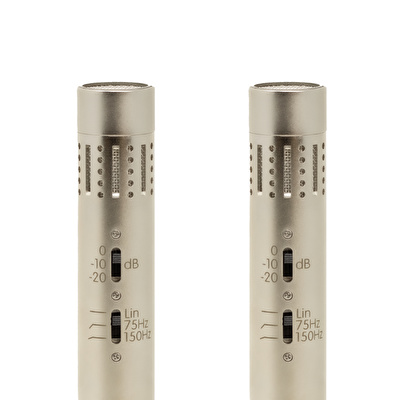 SONTRONICS STC-1S Gümüş Küçük Diyaframlı Stereo Eşleşmiş Condenser Mikrofon