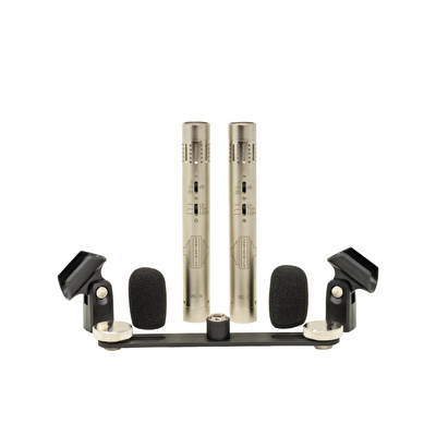 SONTRONICS STC-1S Gümüş Küçük Diyaframlı Stereo Eşleşmiş Condenser Mikrofon