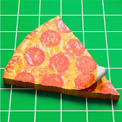MUSTARD Pizza Sticky Not Kağıdı
