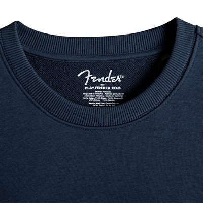 FENDER® Alice in Wonderland Loose Lacivert Sweatshirt