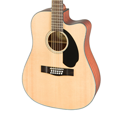 Fender CD-60SCE Dreadnought Natural 12 Telli Elektro Akustik Gitar