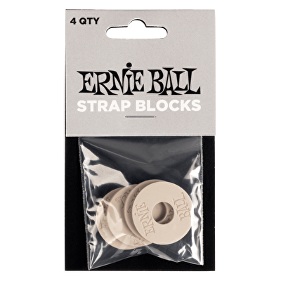 ERNIE BALL P05625 Strap Blocks 4PK Gri