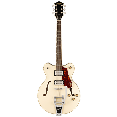 Gretsch G2622T Streamliner CB DC Bigsby Vintage White Elektro Gitar