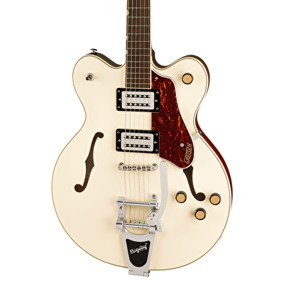 Gretsch G2622T Streamliner CB DC Bigsby Vintage White Elektro Gitar