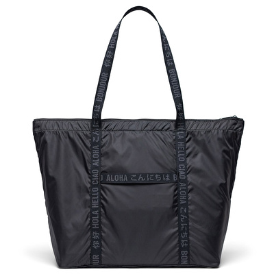 HERSCHEL Porand Packable Tote Black Çanta