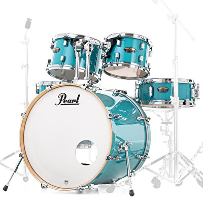 PEARL DMP925SP/C884 Decade Maple Ice Mint 5 Parça (22B/10T/12T/16F/14S) Akustik Davul Seti