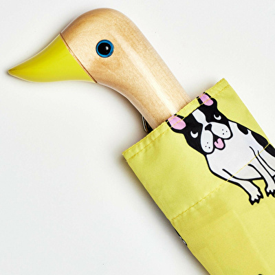 ORIGINAL DUCKHEAD Duck Kompakt Şemsiye Bulldog Yellow