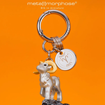 METALMORPHOSE Burç Koleksiyonu Koç Anahtarlık / Çanta Aksesuarı