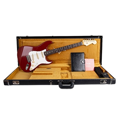 Fender Custom Shop Limited Edition L-Series Fat 1964 Stratocaster Journeyman Relic Aged Dakota Red Elektro Gitar