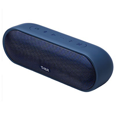 Tribit MaxSound Plus T-BTS25M 2x12W 20 Saat Oynatma Süresi IPX7 Su Geçirmez Taşınabilir TWS Bluetooth Hoparlör Mavi