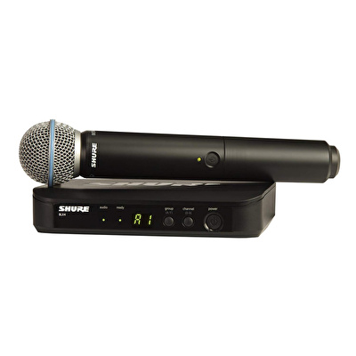 SHURE BLX24E/B58-H8E BETA58 Telsiz Mikrofon Seti