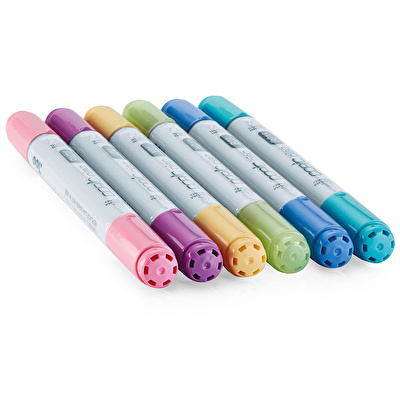 COPIC Ciao 6'lı Kalem Seti Pastels