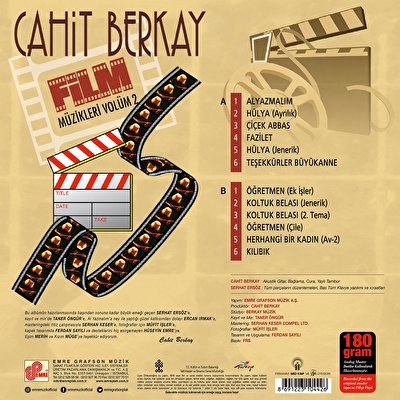 Cahit Berkay – Film Müzikleri Volüm 2