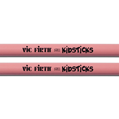 VIC FIRTH KIDSPINK American Classic Kidsticks Pink Pembe Çocuk Bageti