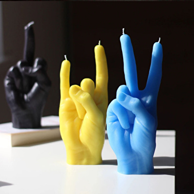 CANDLE HAND You Rock Mum Sarı