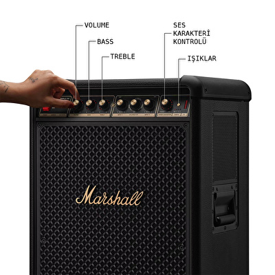 MARSHALL Bromley 750 BT Partybox Siyah Hoparlör