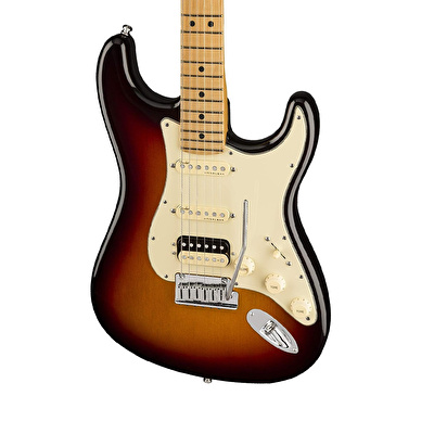Fender American Ultra Stratocaster HSS Akçaağaç Klavye Ultraburst Elektro Gitar