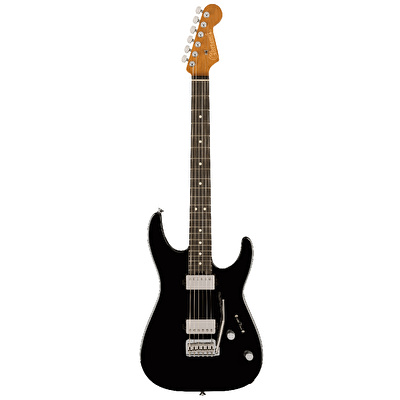 CHARVEL Super Stock DK22A 2PT EB Abanoz Klavye Gloss Black Elektro Gitar