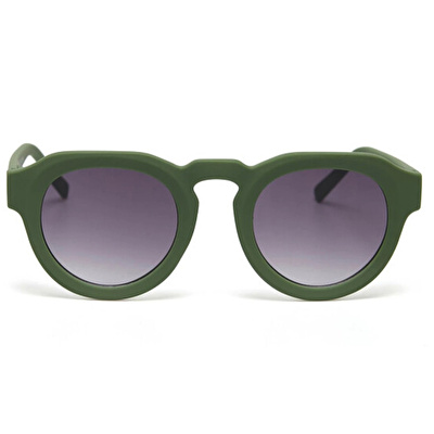 OKKIA Zeno Round Unisex Verde Güneş Gözlüğü Siyah Degrade
