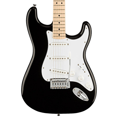 Squier Affinity Stratocaster Akçaağaç Klavye Siyah Elektro Gitar