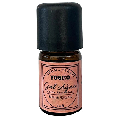 YOGIXO %100 Saf Uçucu Yağ - Gül Ağacı - Aniba Rosaeodora 5 ml