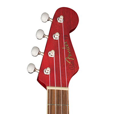 Fender Avalon Ceviz Klavye Cherry Tenor Ukulele
